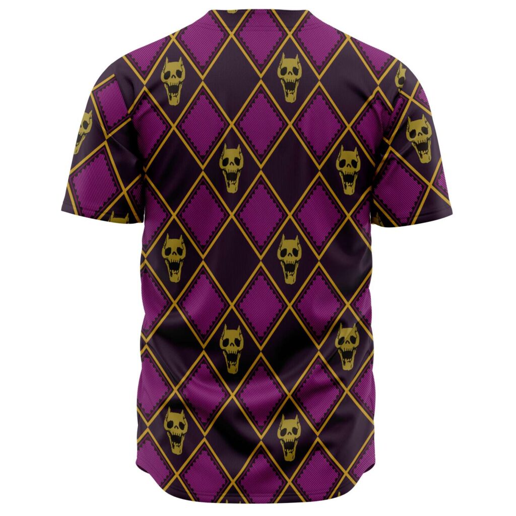 JoJo’s Bizarre Adventure Killer Queen Baseball Jersey - Image 2