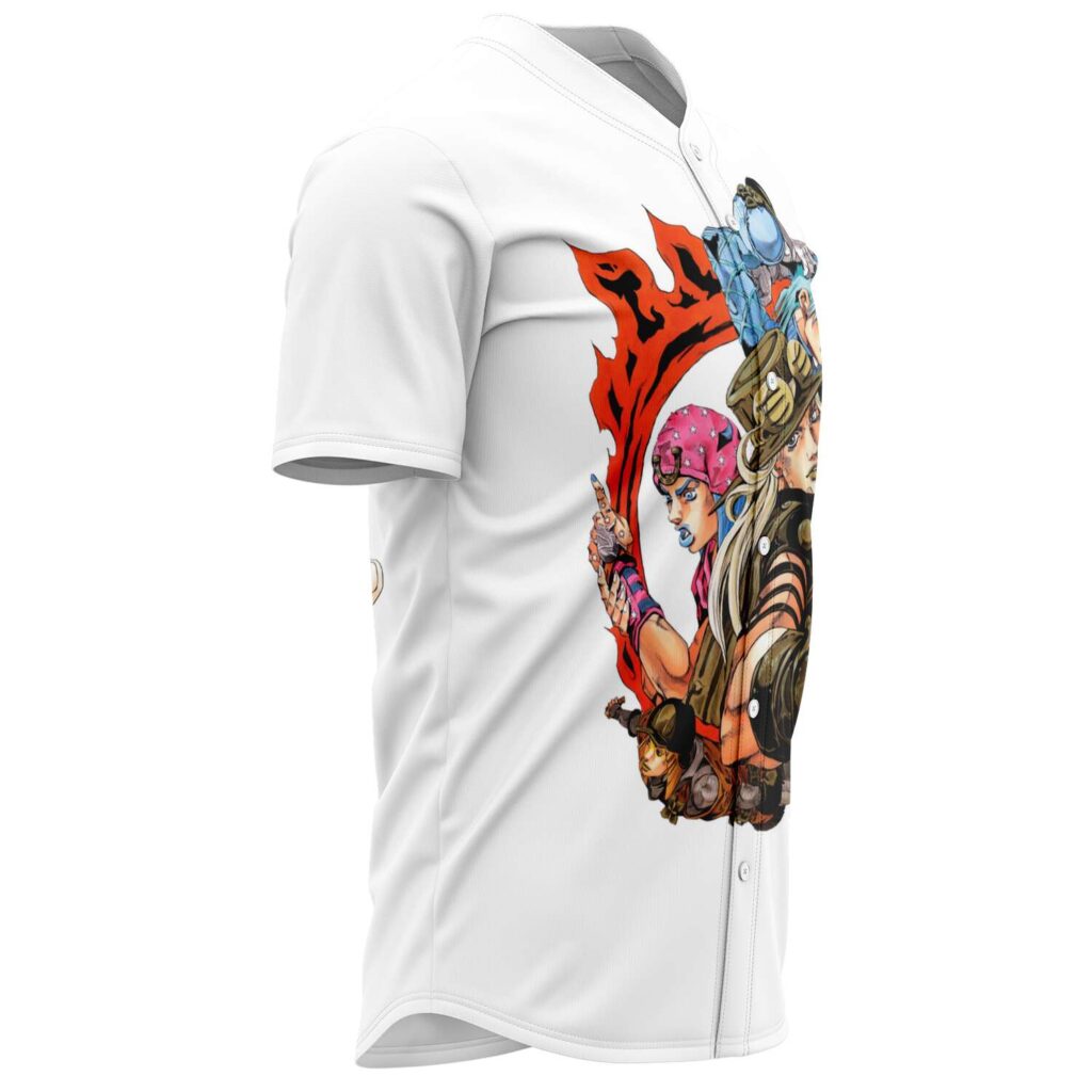 JoJo's Bizarre Adventure Baseball Jersey 3D Style - Image 4
