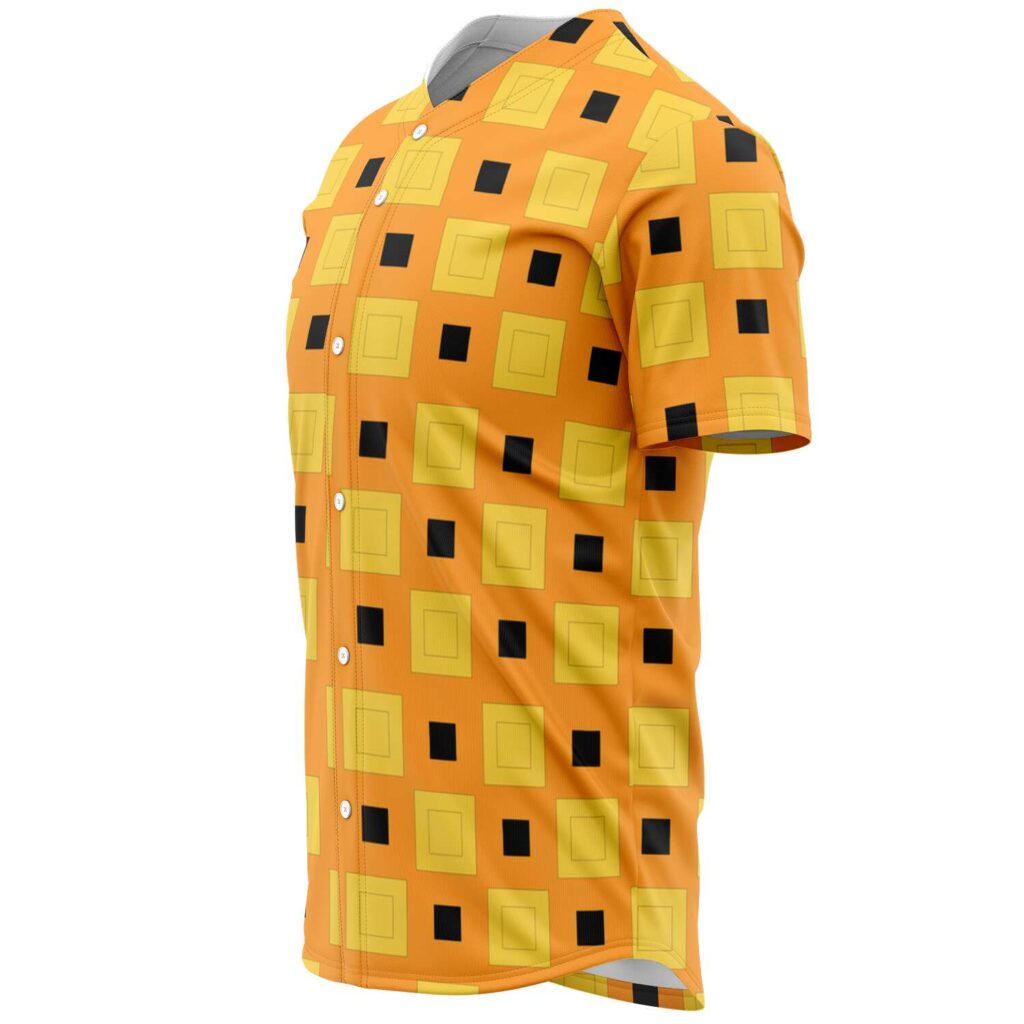 Narancia Ghirga Pattern Baseball Jersey - Image 3