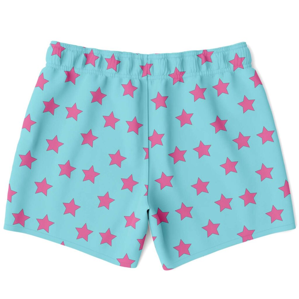 JJBA Johnny Joestar Pattern Swim Trunk - Image 2
