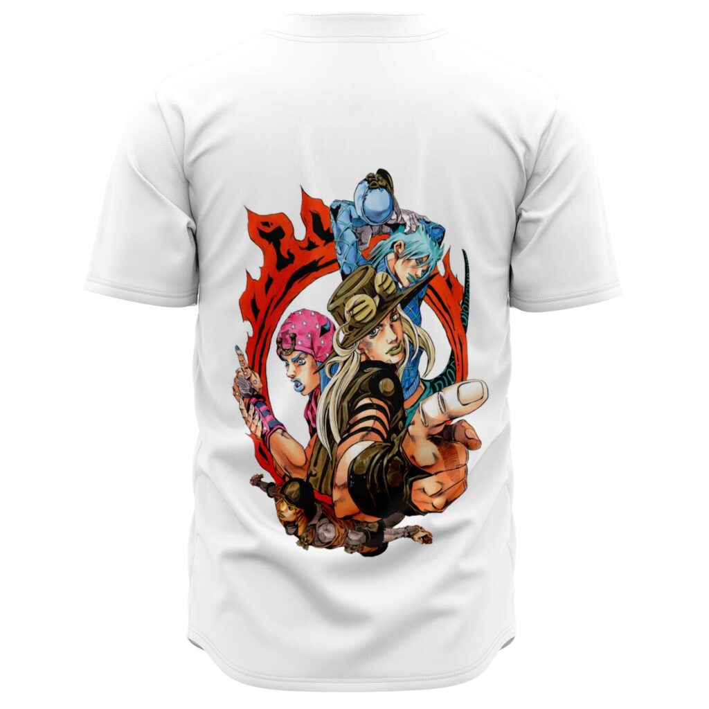 JoJo's Bizarre Adventure Baseball Jersey 3D Style - Image 2