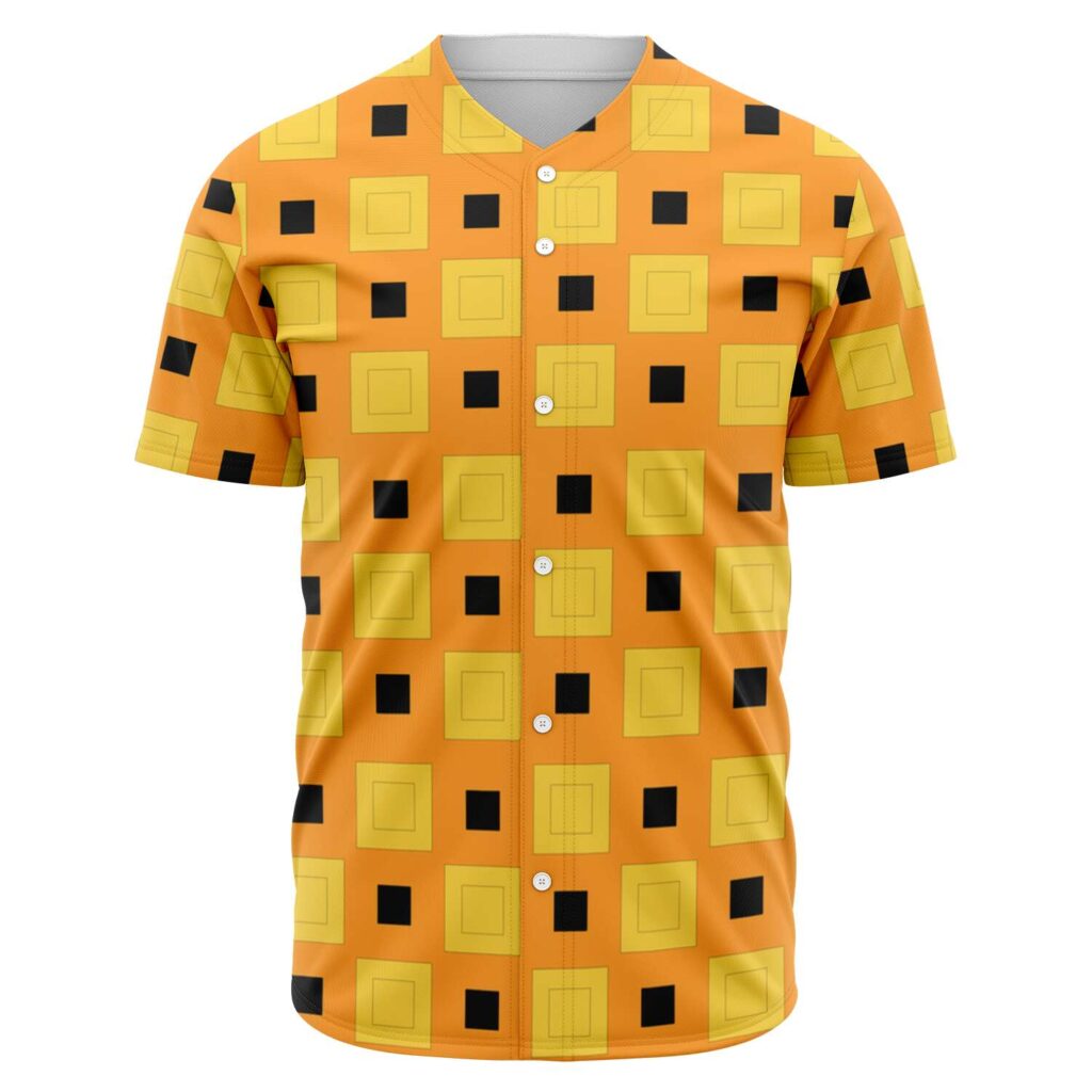 Narancia Ghirga Pattern Baseball Jersey