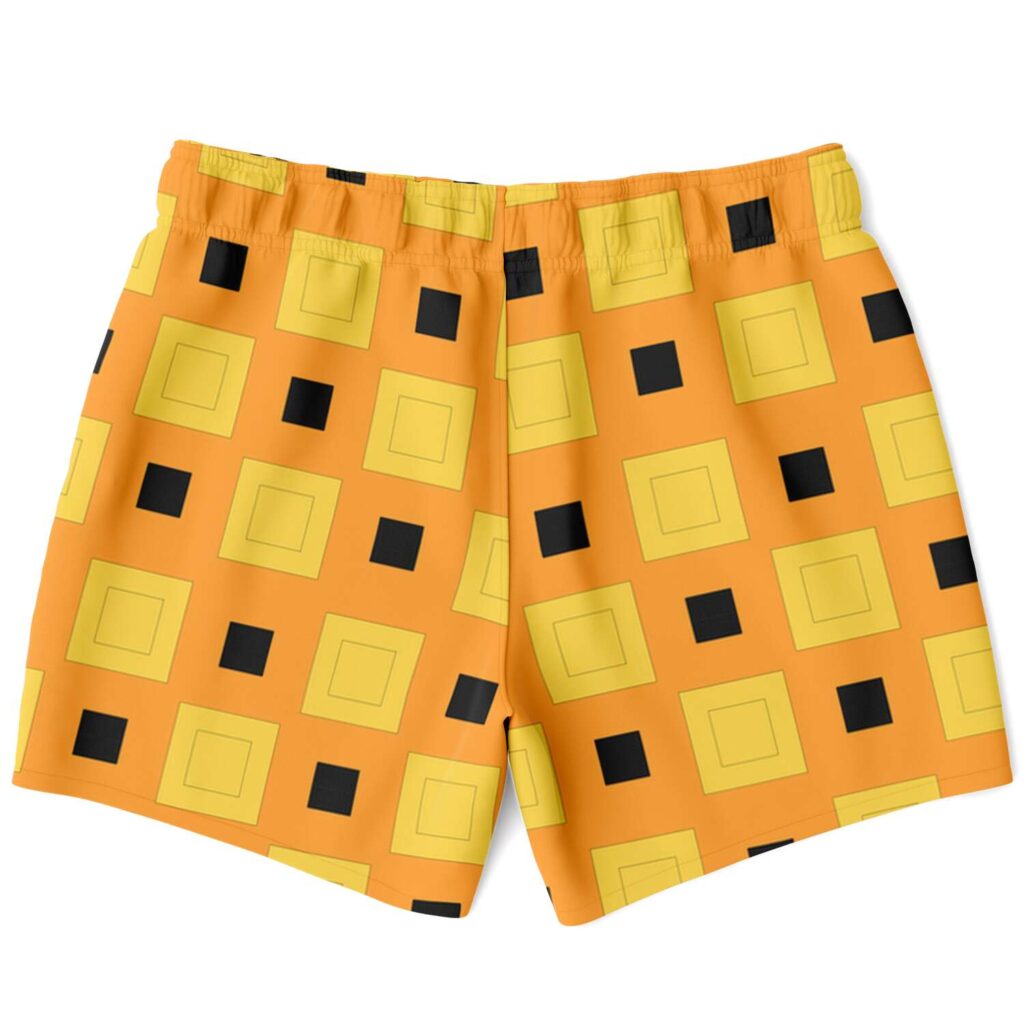 JJBA Narancia Ghirga Pattern Swim Trunk - Image 2