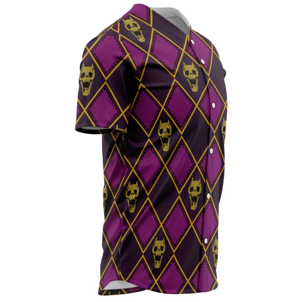 JoJo’s Bizarre Adventure Killer Queen Baseball Jersey - Image 4