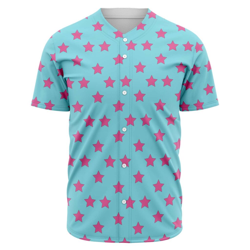 Johnny Joestar Pattern Baseball Jersey
