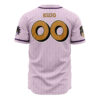 Jotaro Kujo Star Platinum JBA CWA AOP Baseball Jersey BACK Mockup - JoJo's Bizarre Adventure UK Store