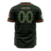 Kakyoin Hierophant Green JBA AOP Baseball Jersey BACK Mockup - JoJo's Bizarre Adventure UK Store