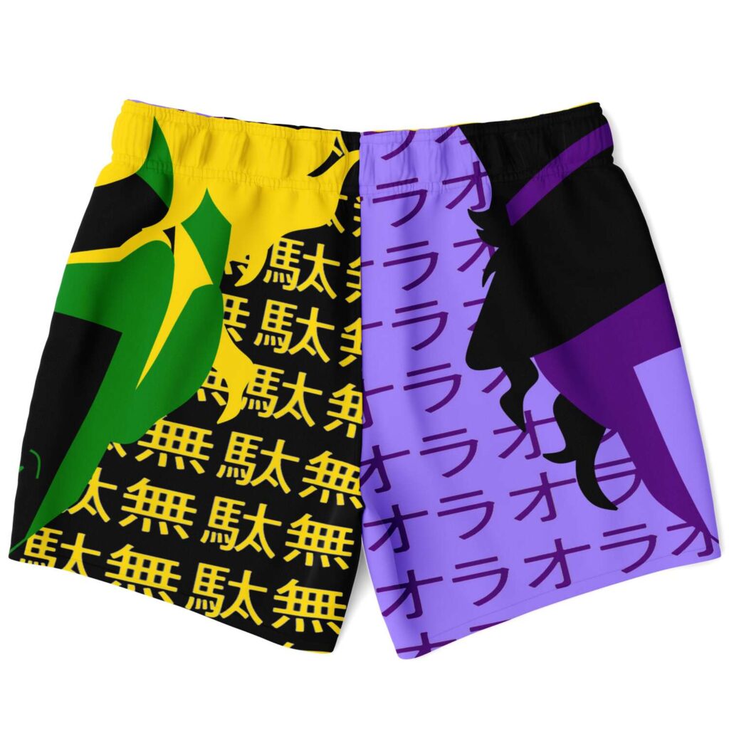 Kujo Jotaro VS Dio Brando JJBA Swim Trunks - Image 2