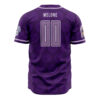 Melone Babyhead JBA AOP Baseball Jersey BACK Mockup - JoJo's Bizarre Adventure UK Store