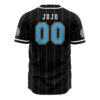 Passione Gang JBA AOP Baseball Jersey AOP Baseball Jersey BACK Mockup - JoJo's Bizarre Adventure UK Store
