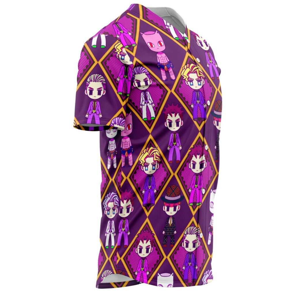 JoJo’s Bizarre Adventure Chibli 3D Baseball Jersey - Image 4