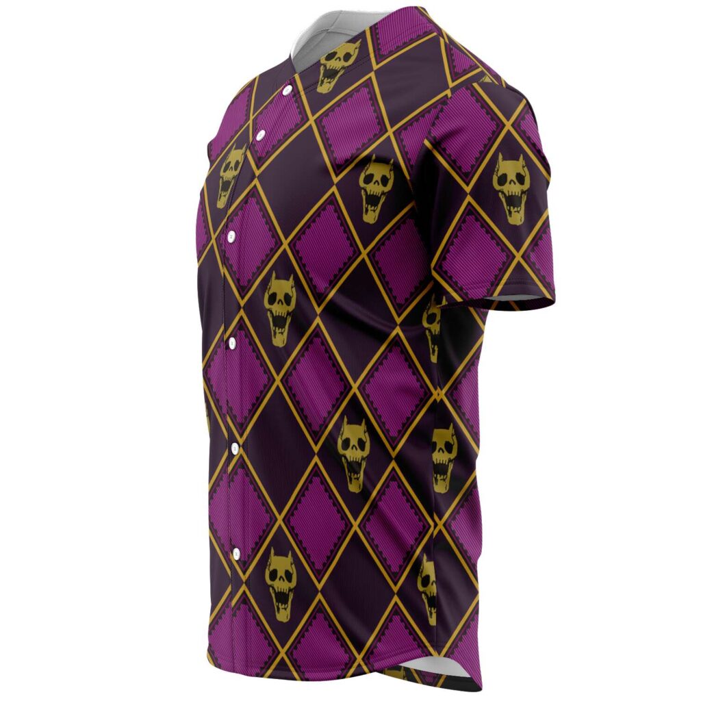 JoJo’s Bizarre Adventure Killer Queen Baseball Jersey - Image 3