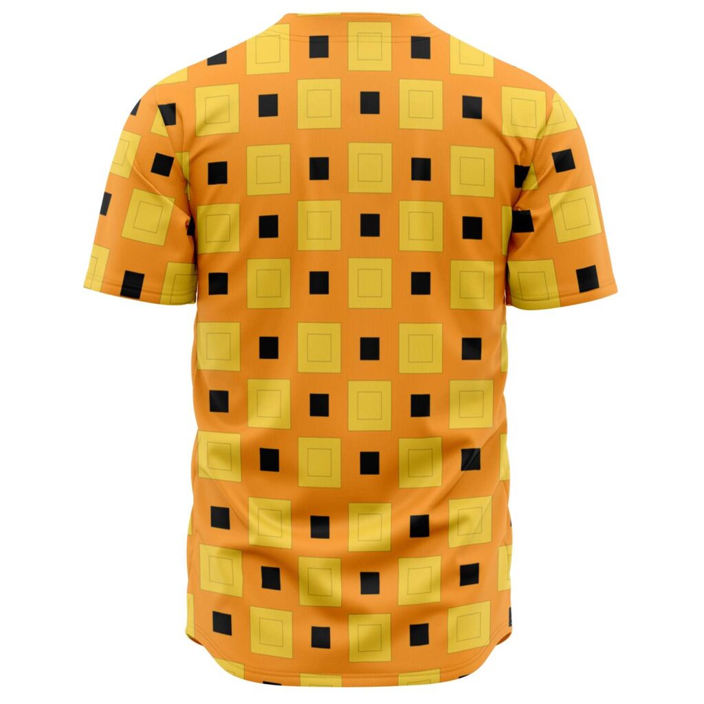 Narancia Ghirga Pattern Baseball Jersey - Image 2