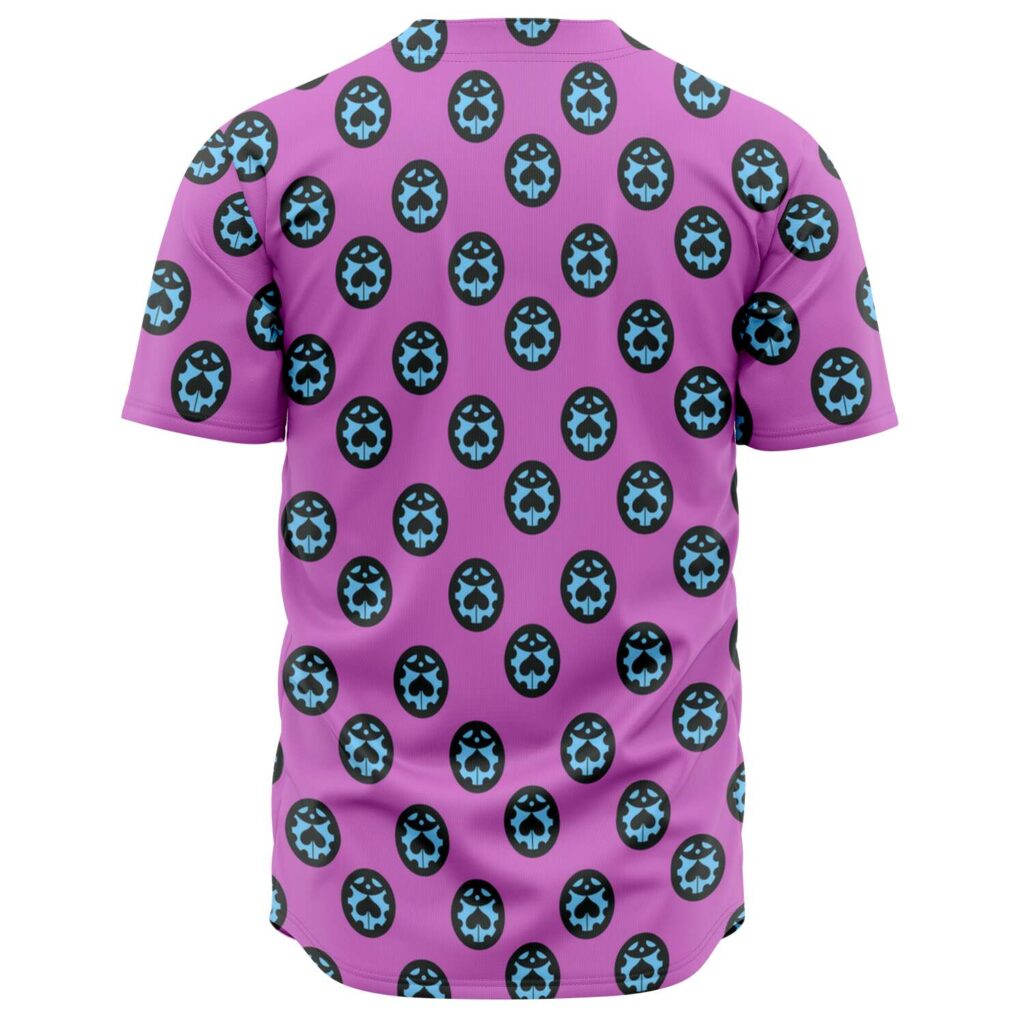 Giorgio Giovanna Pattern Pink Baseball Jersey - Image 2