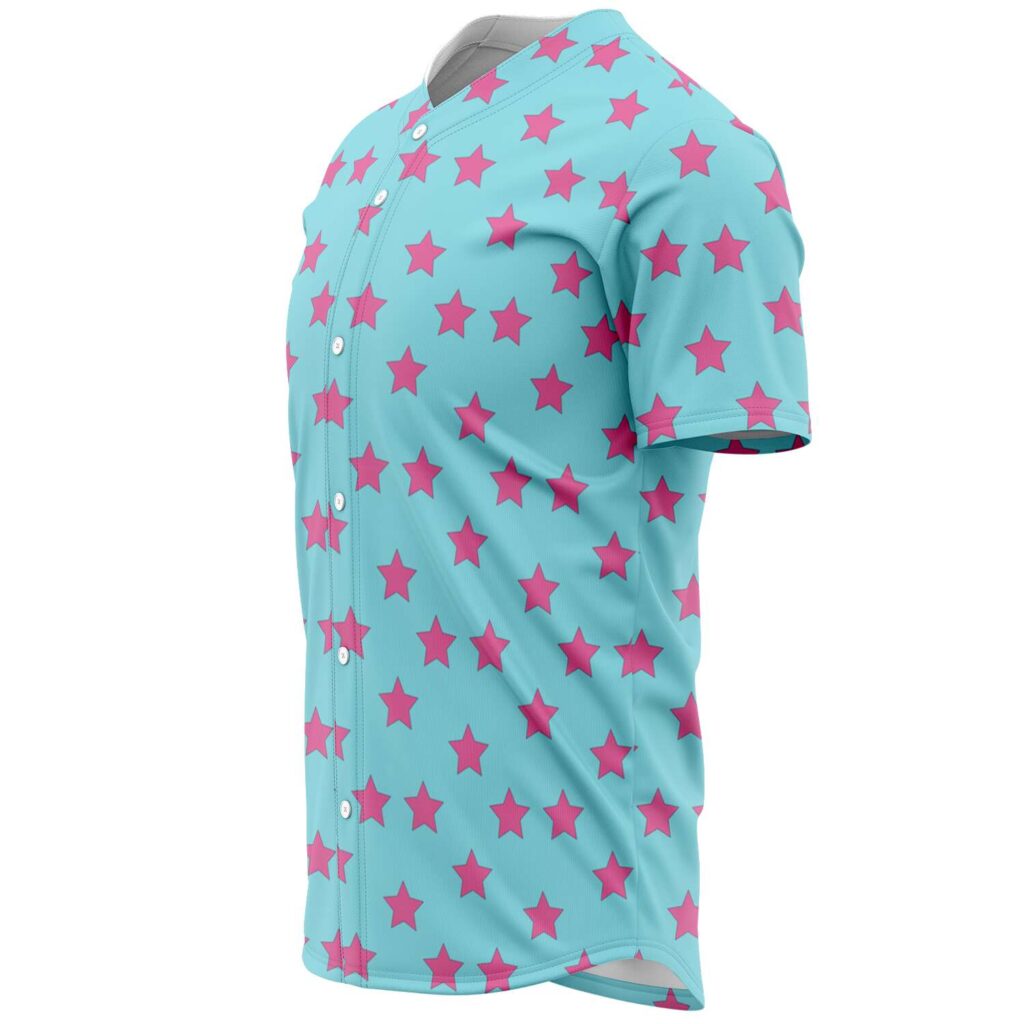 Johnny Joestar Pattern Baseball Jersey - Image 3