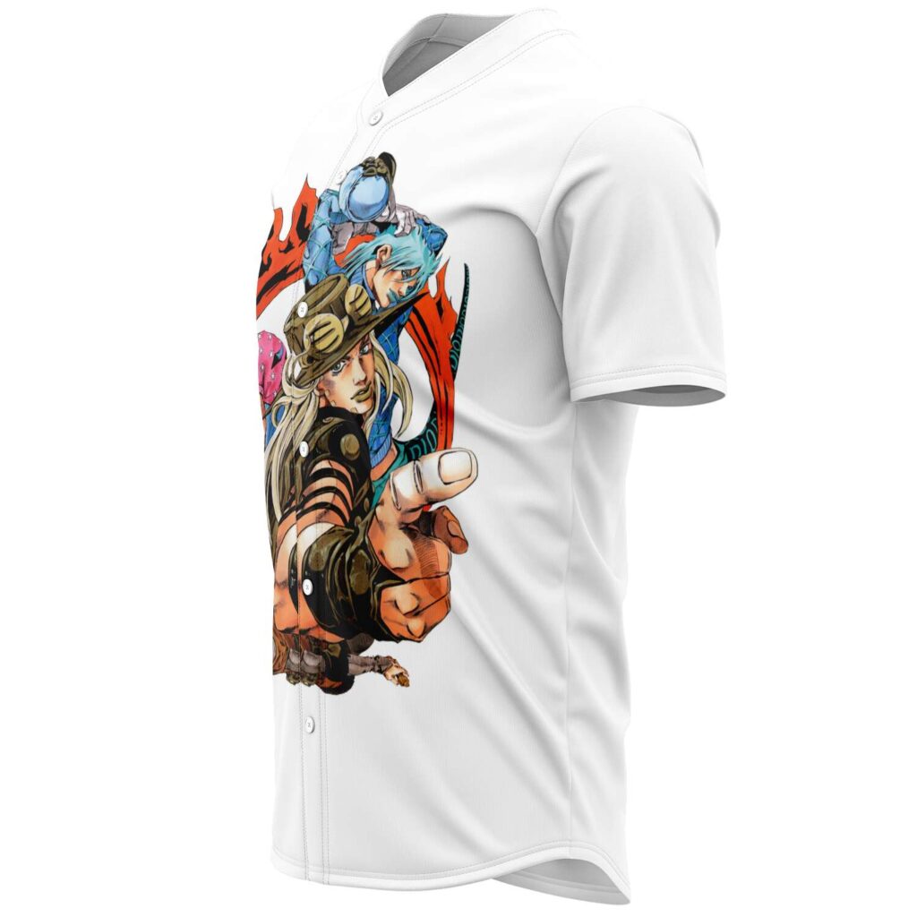 JoJo's Bizarre Adventure Baseball Jersey 3D Style - Image 3