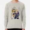 ssrcolightweight sweatshirtmensoatmeal heatherfrontsquare productx1000 bgf8f8f8 20 - JoJo's Bizarre Adventure UK Store