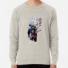 ssrcolightweight sweatshirtmensoatmeal heatherfrontsquare productx1000 bgf8f8f8 6 - JoJo's Bizarre Adventure UK Store